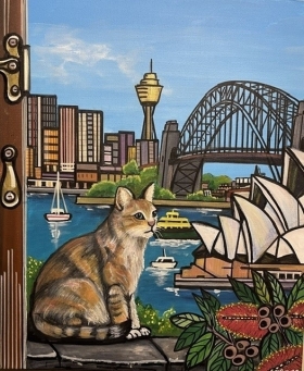 TRACEY ESTEVES Purr-fectly Sydney harbour - 3
