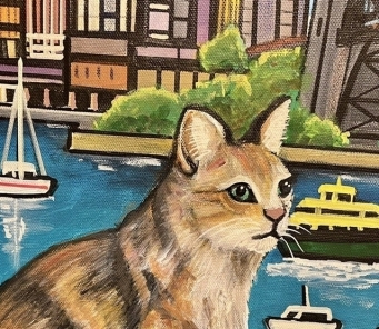TRACEY ESTEVES Purr-fectly Sydney harbour - 4
