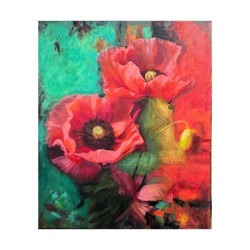CHRISTINE O'HAGAN Vermillion Poppies