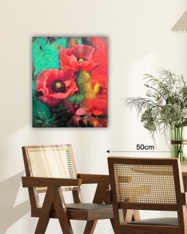 CHRISTINE O'HAGAN Vermillion Poppies - 2